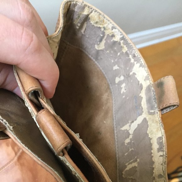 Aldo genuine leather high-heeled boots - Picture 5 of 5